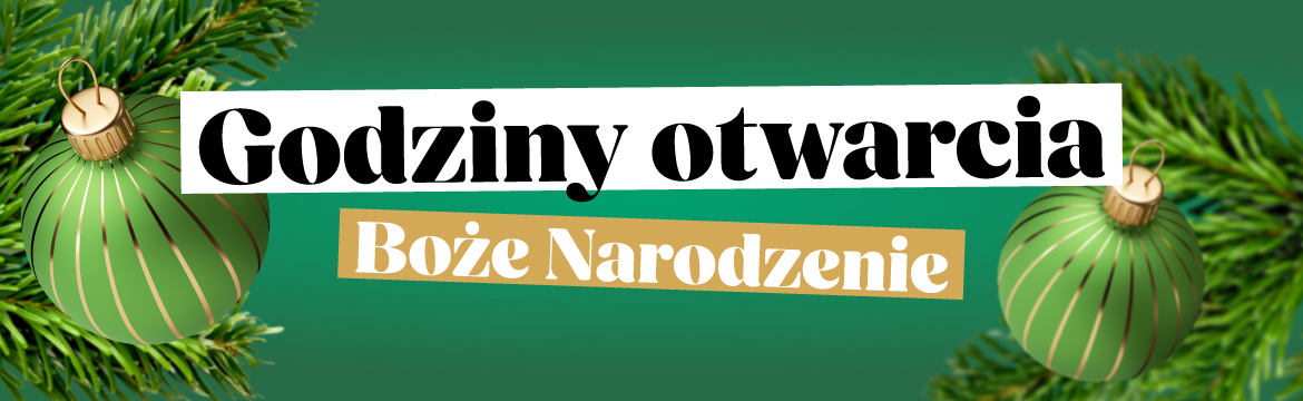 Świąteczne godziny otwarcia 