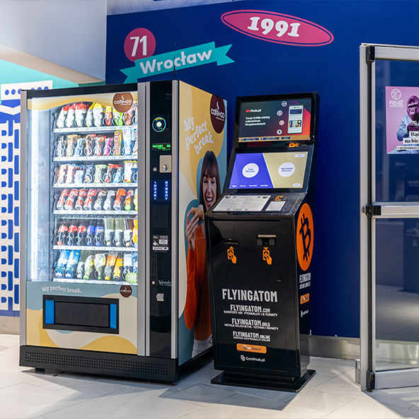 zdjęcie bitomatu w pasażu grunwaldzkim