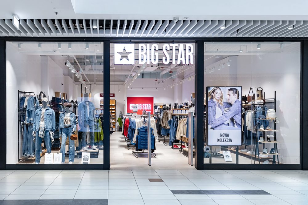 sklep big star w pasażu grunwaldzkim