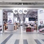 witryna sklepu ccc w pasażu grunwaldzkim