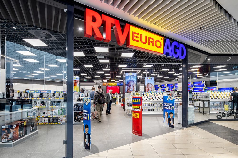 sklep rtv euro agd w pasażu