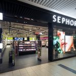 witryna sklepu Sephora w pasażu grunwaldzkim
