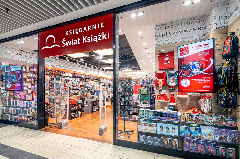 witryna księgarni świat książki
