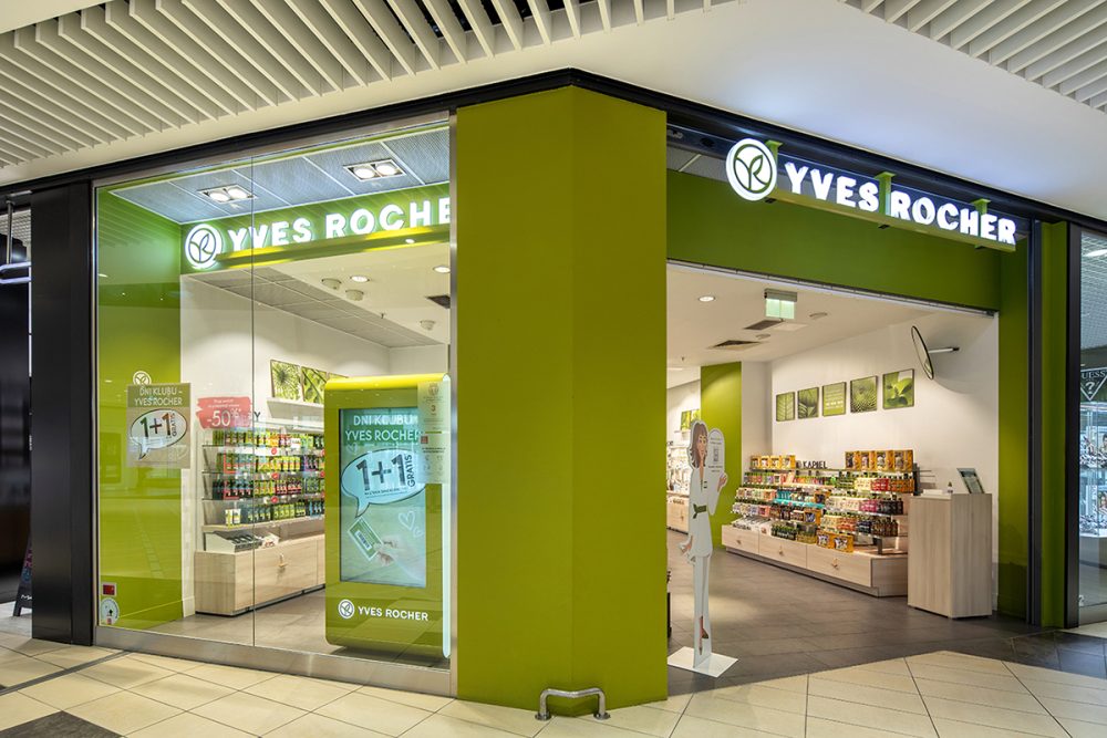 sklep Yves Rocher w pasażu