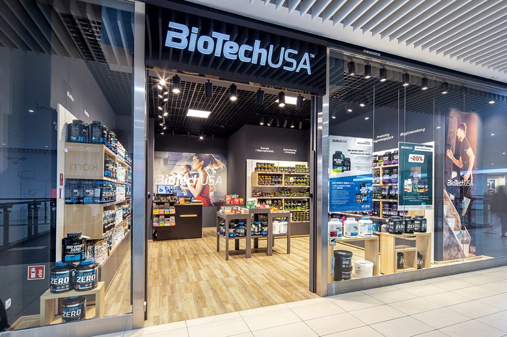 sklep biotechUSA w pasażu grunwaldzkim