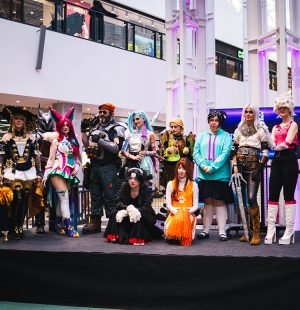 wydarzenie cost play w pasażu grunwaldzkim