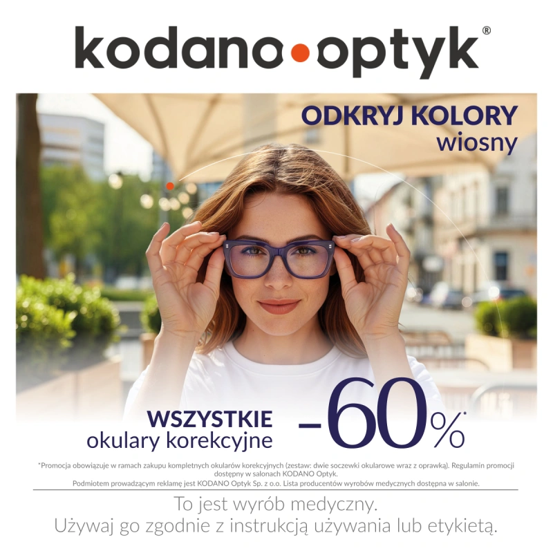 Kreacja graficzna przedstawiająca promocję \