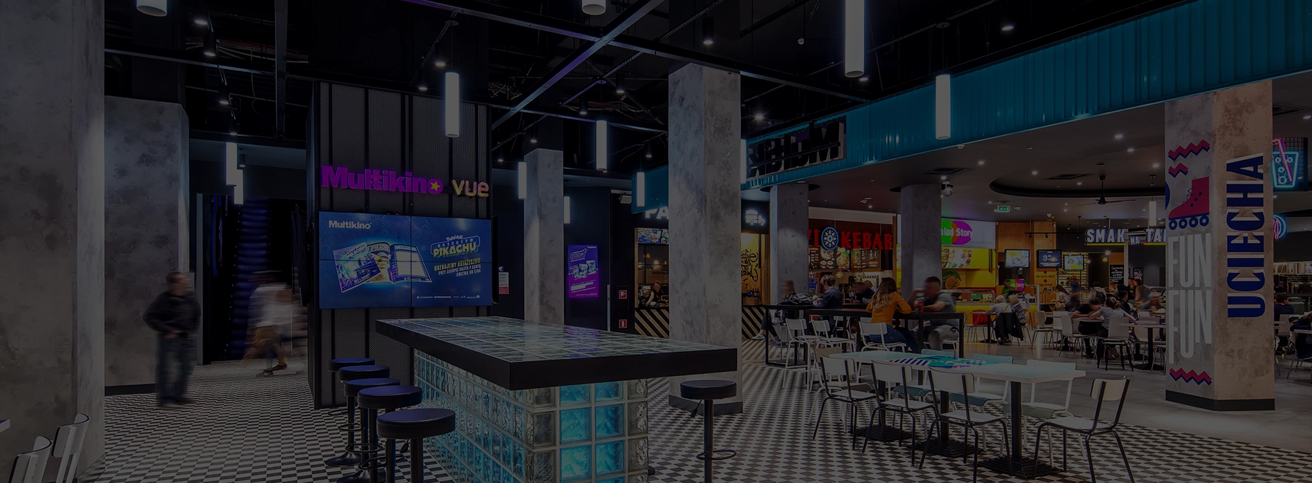 pasaż grunwaldzki strefa jedzeniowa food stacja