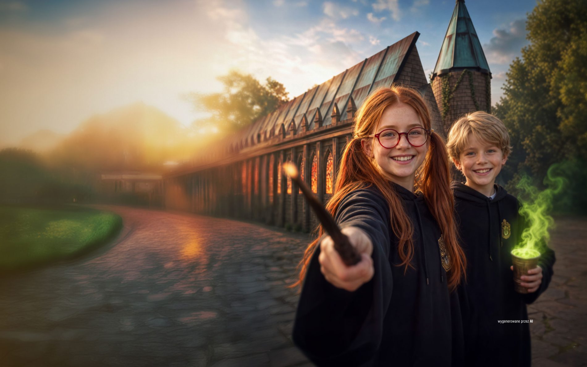 Pasaż Grunwaldzki Wrocław Świat Magii bezpłatne atrakcje dla dzieci Harry Potter baner slider desktop
